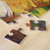 Vintages Tennis, Liebe und Romantik Puzzle (Seite)