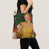 Vintages Tennis, Liebe und Romantik Tasche (Von Nahem)