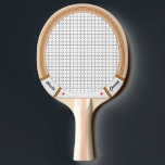 Vintages Tennisschlägerchen Tischtennis Schläger<br><div class="desc">Warte, ist das ein Tennisschläger? Ihre Tischtennisfreunde machen eine Doppelbezahlung, wenn sie die Ausrüstung sehen, die Sie am Tischtennistisch benutzen! Dieses unterhaltsame und lustige Design, das wie eine Miniatur aussieht, ist ein altes Tennisschlägerchen aus der Schule, das alle Spieler begeistern wird, ganz gleich, was ihr Spiel ist. Was für ein...</div>