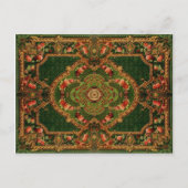 Vintages Teppichmuster: Axminster 3432 Postkarte (Vorderseite)