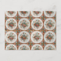 Vintages Terracotta Tiles-Muster