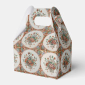 Vintages Terracotta Tiles-Muster Geschenkschachtel (Rückseite)