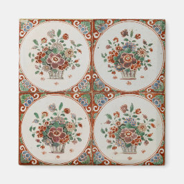 Vintages Terracotta Tiles-Muster Magnet