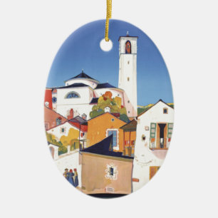 Vintages Tessin Tessin Keramikornament