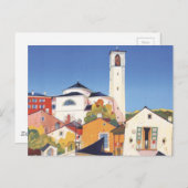 Vintages Tessin Tessin Postkarte (Vorne/Hinten)