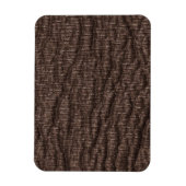 Vintages texturiertes Braunleder Magnet (Vertikal)