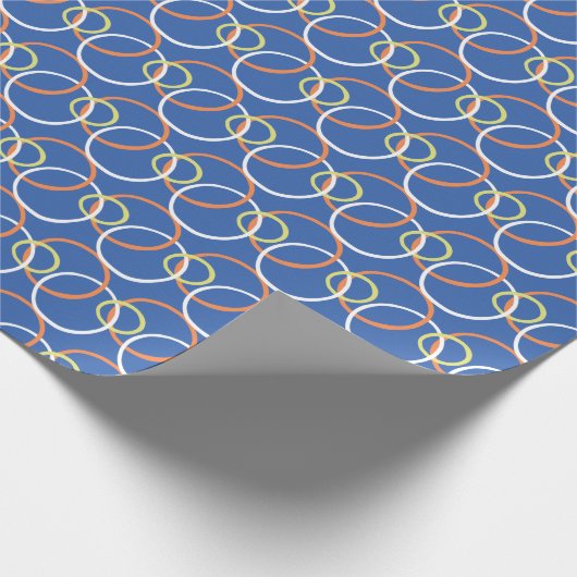 Vintages Texturmuster Geschenkpapier (Ecke)