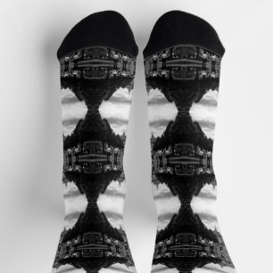 Vintages Thailand Bangkok Touristenpalast Tor Socken