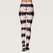 Vintages Thailand Bangkok Wat Phra Kaew Touristen Leggings (Rückseite)