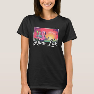 Vintages Thailand Urlaub Reisen Asien Thai Khao La T-Shirt