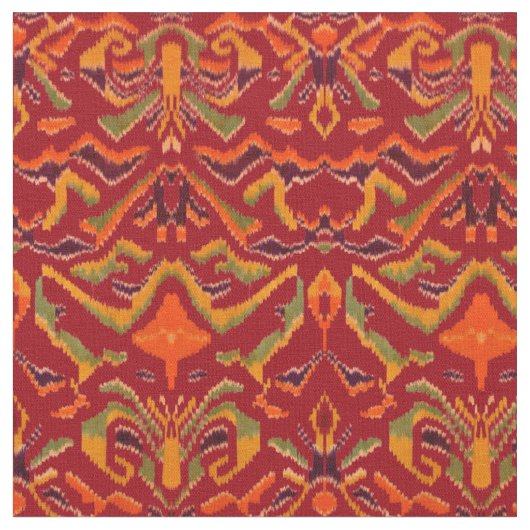 Vintages thailändisches Muster Stoff (Nahaufnahme)