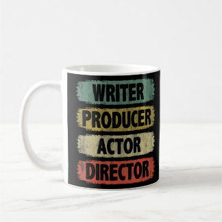 Vintages Theater für den Direktor des Autorenprodu Kaffeetasse