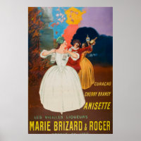 Vintages Theater/Performance-Werbung