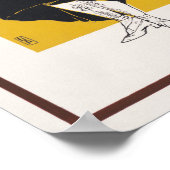 Vintages Theater/Werbetafel Poster (Ecke)