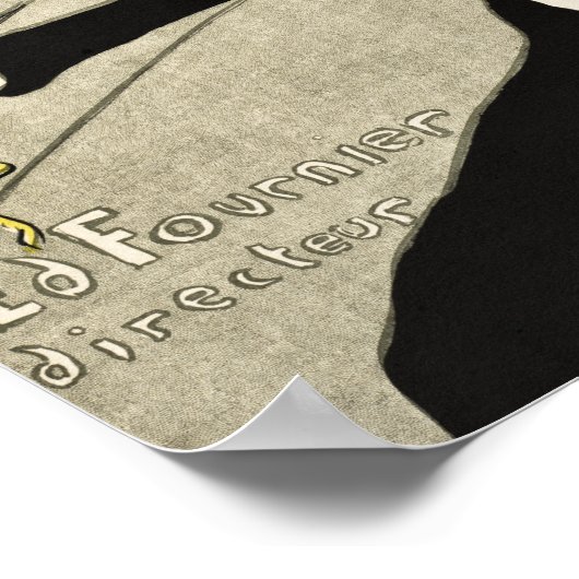 Vintages Theater/Werbetafel Poster (Ecke)