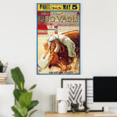 Vintages Theater/Werbetafel Poster (Heimbüro)