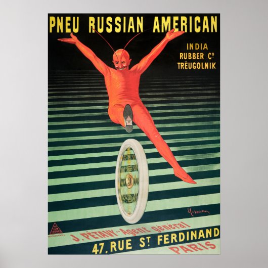 Vintages Theater/Werbetafel Poster (Vorne)