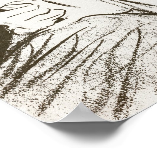 Vintages Theater/Werbetafel Poster (Ecke)