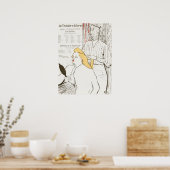 Vintages Theater/Werbetafel Poster (Küche)