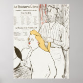 Vintages Theater/Werbetafel Poster (Vorne)