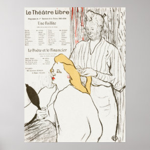 Vintages Theater/Werbetafel Poster
