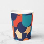 Vintages Thema Pappbecher (Rechts)