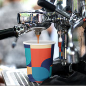 Vintages Thema Pappbecher