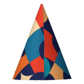 Vintages Thema Partyhütchen (Rückseite)