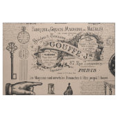 Vintages Thema-Skript Kraftpapiers Paris Stoff (Fat Quarter (45,7 x 55,9 cm))