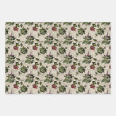 Vintages Thistle Decoupage Tissue Paper Geschenkpapier Set (Vorderseite)