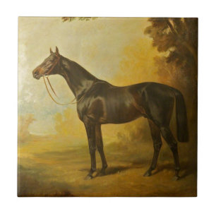 Vintages Thoroughbred-Pferd Fliese
