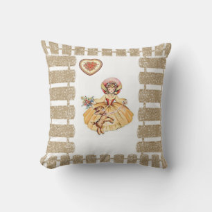 Vintages Throw Kissen