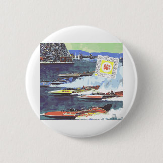 Vintages Thunderboat Racing Button
