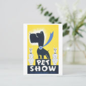 Vintages Tier WPA Poster Postkarte anzeigen (Stehend Vorderseite)