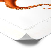 Vintages Tierposter - Octopus Poster (Ecke)