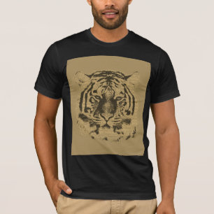 Vintages Tigerfeld T-Shirt