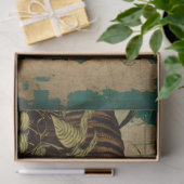 Vintages Tigergewebe Seidenpapier (Geschenk)