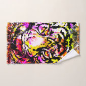 Vintages Tigerhandtuch - Tiger Big Cats - Wildtier Handtuch (Handtuch)