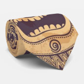 Vintages Tiki Set Krawatte (Gerollt)