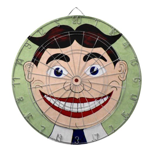 Vintages Tillie Pfeil-Brett Dartscheibe (vorne)