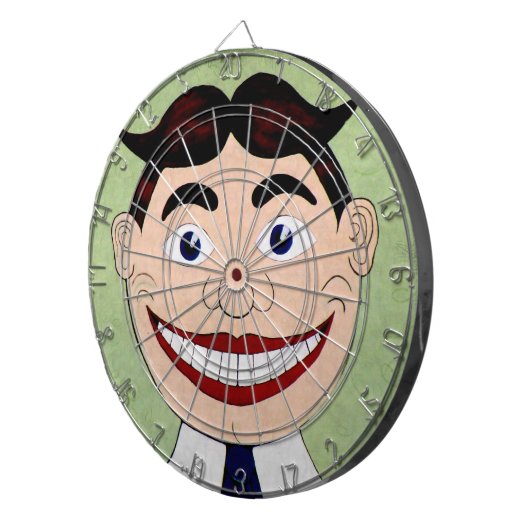 Vintages Tillie Pfeil-Brett Dartscheibe (Vorderseite rechts)