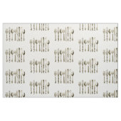 Vintages Tischbesteck, das Set-Gewebe speist Stoff (Fat Quarter (45,7 x 55,9 cm))