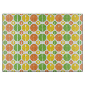 Vintages Tischbesteck-Muster Schneidebrett (Vorderseite)