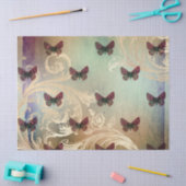 Vintages Tissue Paper Seidenpapier (Basteln)