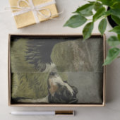 Vintages Tissue Paper Seidenpapier (Geschenk)