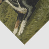 Vintages Tissue Paper Seidenpapier (Detail)