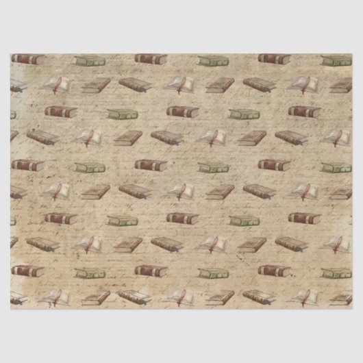 Vintages Tissue Paper Seidenpapier (Vorderseite)