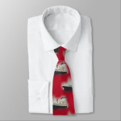 Vintages Titanic Red Ship Krawatte (Gebunden)