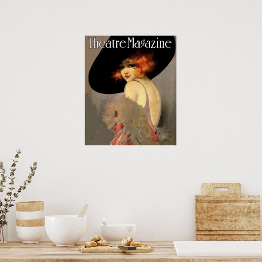 Vintages Titelblatt Poster (Küche)