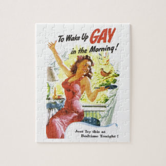 Vintages "To Wecken up Gay" Puzzle